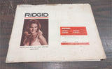 Vtg 1969-1970 Ridgid Tool Calendar Pin Up Lingerie Ladies Swimsuit Paige Young