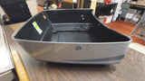 Harley Davidson 2014^ Tour Pak Bottom Road Glide Silver Grey Blue Stripes OEM