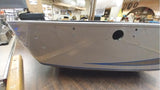 Harley Davidson 2014^ Tour Pak Bottom Road Glide Silver Grey Blue Stripes OEM
