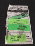 Harley Davidson 2014^ Tour Pak Bottom Road Glide Silver Grey Blue Stripes OEM