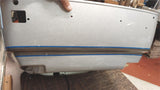 Harley Davidson 2014^ Tour Pak Bottom Road Glide Silver Grey Blue Stripes OEM