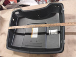 2012 Tour Pak Lid Harley Blade Silver FLH Ultra Glide OEM Blue Metalic Flake??