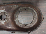 Stock Primary Clutch Cover Black Harley Panhead Duo Glide OEM Vintage 4 speed