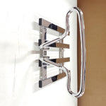 Chrome Sissbar Luggage Rack Harley FLHS Electra Glide Sport Tour Pak Mount Brack