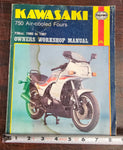 NOS 1980-1987 Kawasaki 750 Air-Cooled Fours Haynes Owners Workshop Manual