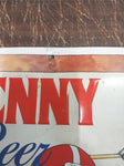 Genny Beer Metal Sign All Seasons Football Breweriana Baseball Hockey Basketball