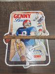 Genny Beer Metal Sign All Seasons Football Breweriana Baseball Hockey Basketball