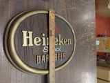 Vintage Imported Heineken Special Dark Beer Sign 13x10 Man Cave Garage Bar