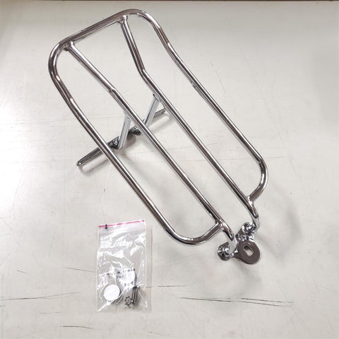 Chrome Rear Fender Carrier Luggage Rack Harley Heritage Softail Fatboy 1986-1990