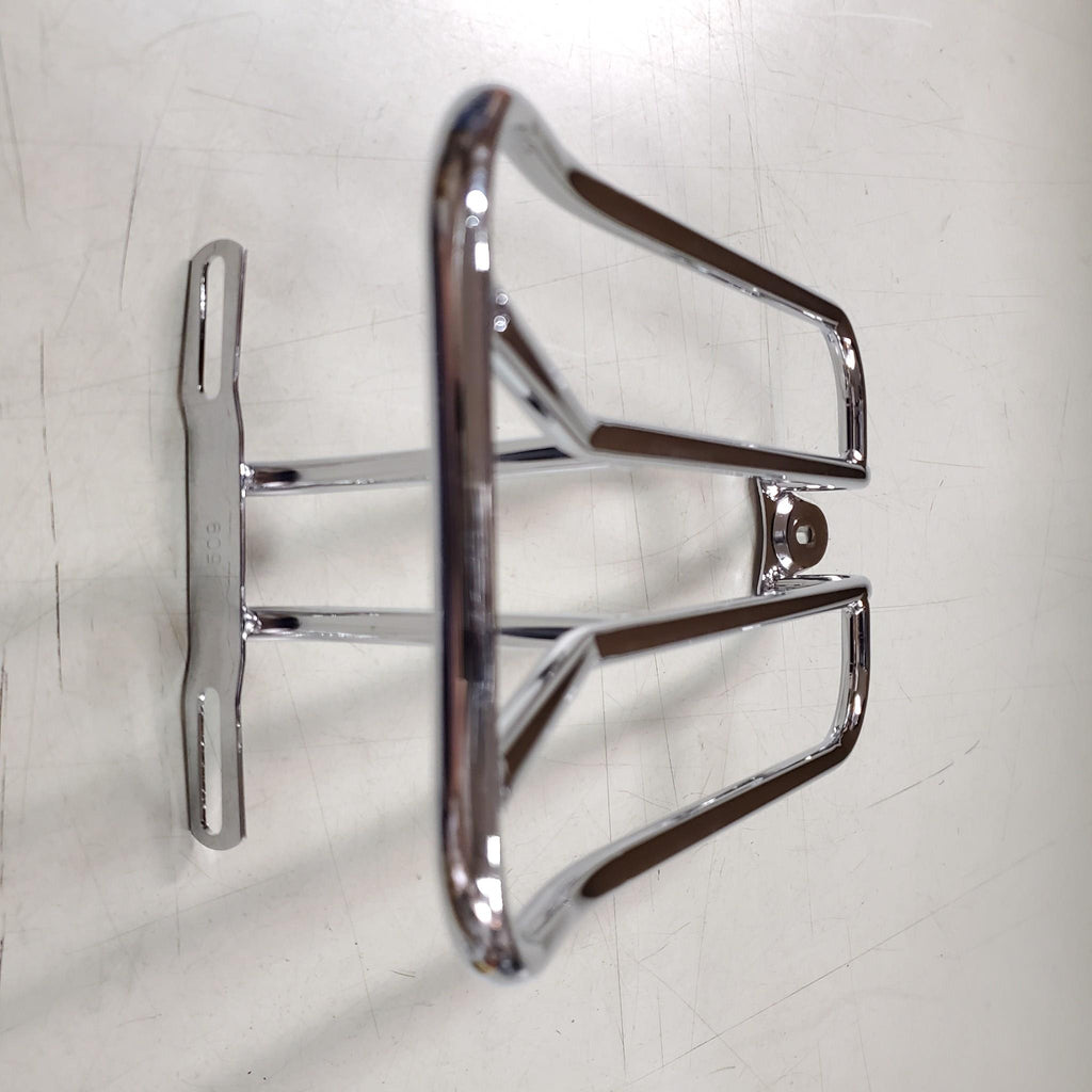 Fatboy Rear Fender Rack Chrome Rear Fender Carrier Luggage Rack Harley Heritage Softail Fatboy ...