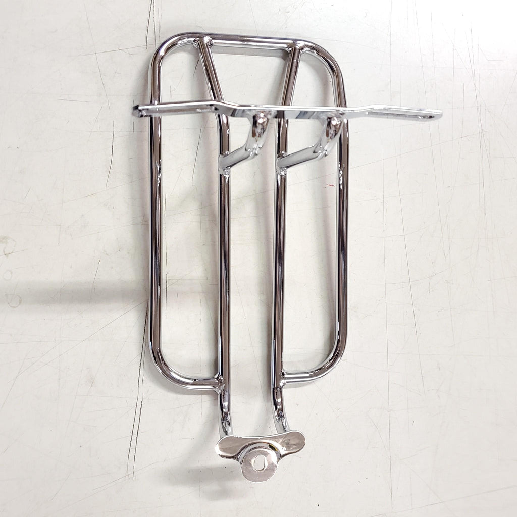Fatboy Rear Fender Rack Chrome Rear Fender Carrier Luggage Rack Harley Heritage Softail Fatboy ...