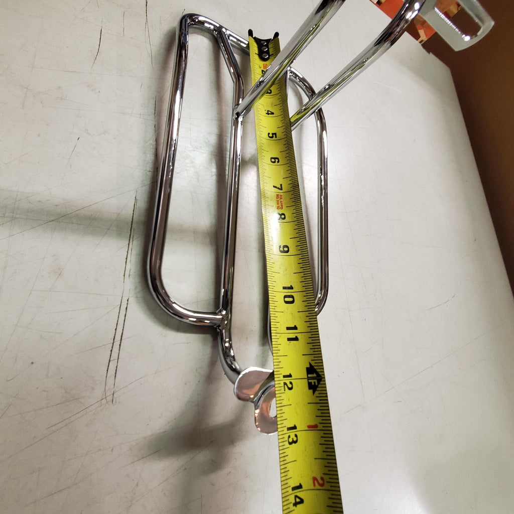 Fatboy Rear Fender Rack Chrome Rear Fender Carrier Luggage Rack Harley Heritage Softail Fatboy ...