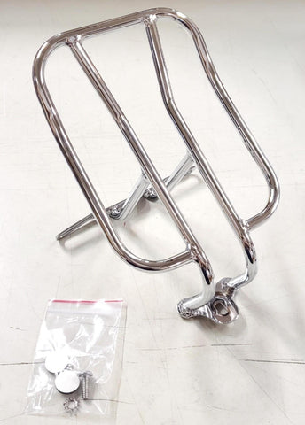 Chrome Rear Fender Luggage Rack Harley Ironhead EVO Sportster 883 1200 1979-2003
