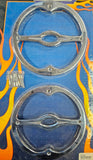 NOS Pro-One Custom Chrome Rear Speaker Trim Ultra Classic Electra Glide