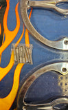 NOS Pro-One Custom Chrome Rear Speaker Trim Ultra Classic Electra Glide