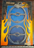 NOS Pro-One Custom Chrome Rear Speaker Trim Ultra Classic Electra Glide