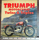 Enthusiast Triumph Twins and Triple Motorcycle Book Bonneville Trident Tim Remus