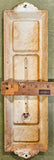 VTG Formed Fiberglass CO Pittsburgh PA Thermometer Advertising Sign Tin!