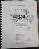 Service Manual T160 Triumph Trident Motorcycle Electric Start