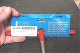 EMGO 84-03860 Red T-Bar 8mm Hex Screwdriver Chrome Plated Shaft Plastic Handle