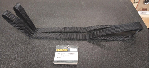 18" Long Black Soft Tiedown Extensions Motorcycle ATV Cargo Trailor Truck Bed 2p