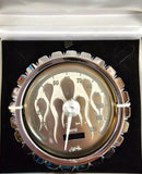 Nu Image Custom Bezel Flame Speedometer Face Trim Harley Road King Softail 2000^