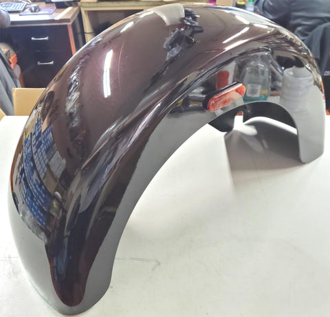 Charred Crimson Harley left Rear Fender 2009-2022 FLHTCUTGSE Tri Glide 83356-11