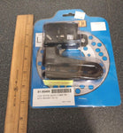 81-95466 Emgo Lock Lotor Black 5.5mm Pin w/ Bracket Security 2 Keys Safety Wheel