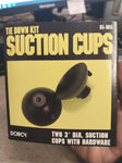 Tie Down 3' Suction Cups w/ Hardware 65-1015 Automotive Household Camping Boatin