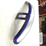 Front Fender Flame Blue Pearl Brilliant Silver Harley Softail Dyna Wi Glide FXST