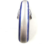 Front Fender Flame Blue Pearl Brilliant Silver Harley Softail Dyna Wi Glide FXST
