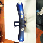 Front Fender Flame Blue Pearl Brilliant Silver Harley Softail Dyna Wi Glide FXST