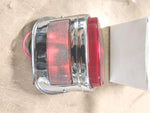 68010-64B Chrome Plated Taillight Assembly 1 Pcs 1955-1972 Harley Twins 12 Volt