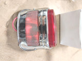 68010-64B Chrome Plated Taillight Assembly 1 Pcs 1955-1972 Harley Twins 12 Volt