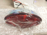 MIDUSA Cat Eye Tail Lamp 12 Volt 33-0306 Brake Light Harley Custom Bobber