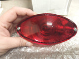 MIDUSA Cat Eye Tail Lamp 12 Volt 33-0306 Brake Light Harley Custom Bobber