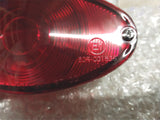 MIDUSA Cat Eye Tail Lamp 12 Volt 33-0306 Brake Light Harley Custom Bobber