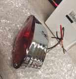 MIDUSA Cat Eye Tail Lamp 12 Volt 33-0306 Brake Light Harley Custom Bobber
