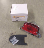 EMGO 62-21510 Lucas Taillight w/ Mounting Bracket Gasket Triumph Style Chrome