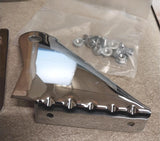 19-888 Taillight Axle Mount Chrome License Plate Chrome 12 Volt MFG# N970R12