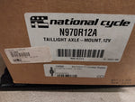 19-888 Taillight Axle Mount Chrome License Plate Chrome 12 Volt MFG# N970R12
