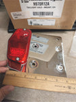 19-888 Taillight Axle Mount Chrome License Plate Chrome 12 Volt MFG# N970R12
