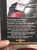 09710 Laydown Taillight Red Lens Harley 1973-1998 Road King FL OEM #88034-77