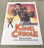 King Creole Elvis Presley 20x28 1958 Movie Poster Rene Chateau Michael Curtiz