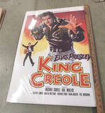 King Creole Elvis Presley 20x28 1958 Movie Poster Rene Chateau Michael Curtiz