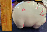VTG Tin Lithograph 5" Piggy Bank Miknui Wind Up Made in Japan