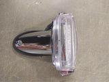 Cafe Racer LED Taillight License Plate Bracket Bobber Chopper Chrome Clear Lens