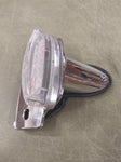 Cafe Racer LED Taillight License Plate Bracket Bobber Chopper Chrome Clear Lens