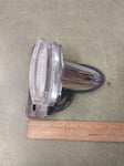 Cafe Racer LED Taillight License Plate Bracket Bobber Chopper Chrome Clear Lens