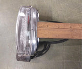 Cafe Racer LED Taillight License Plate Bracket Bobber Chopper Chrome Clear Lens